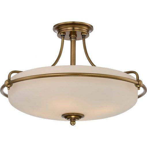 Ceiling lamp Copper GRIFFIN ELSTEAD-QZ-GRIFFIN-SFM-WS