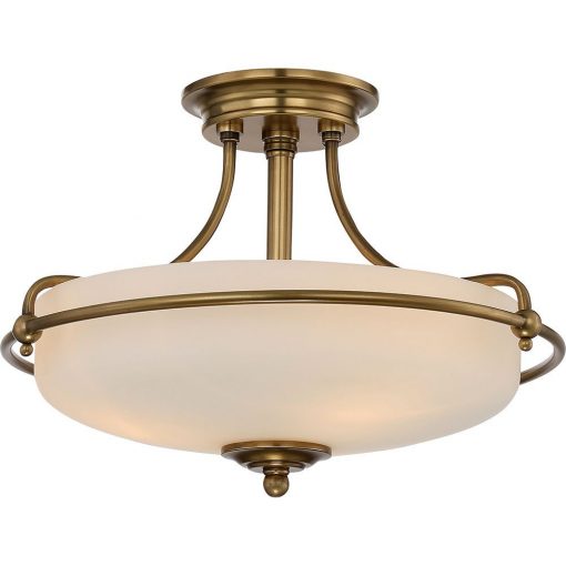 Ceiling lamp Copper GRIFFIN ELSTEAD-QZ-GRIFFIN-SFS-WS