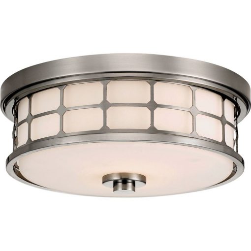 Ceiling lamp Chrome Guardian ELSTEAD-QZ-GUARDIAN-F-BN