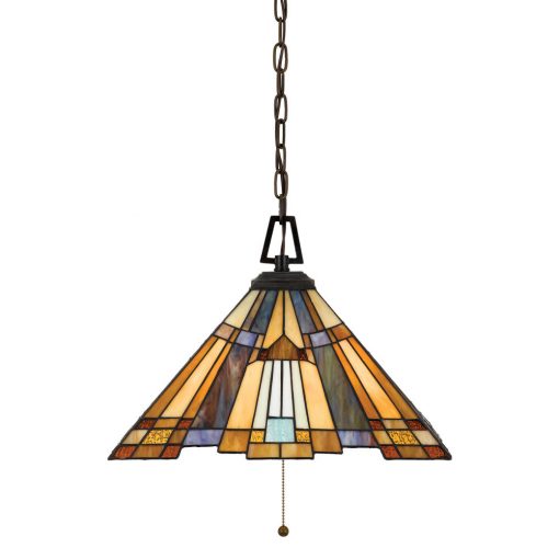 Tiffany Pendant Multicolor ELSTEAD QZ-INGLENOOK-PA