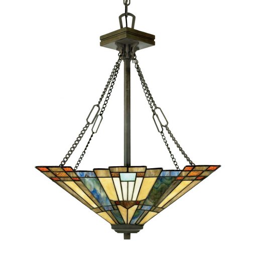 Tiffany Pendant Multicolor ELSTEAD QZ-INGLENOOK-PB