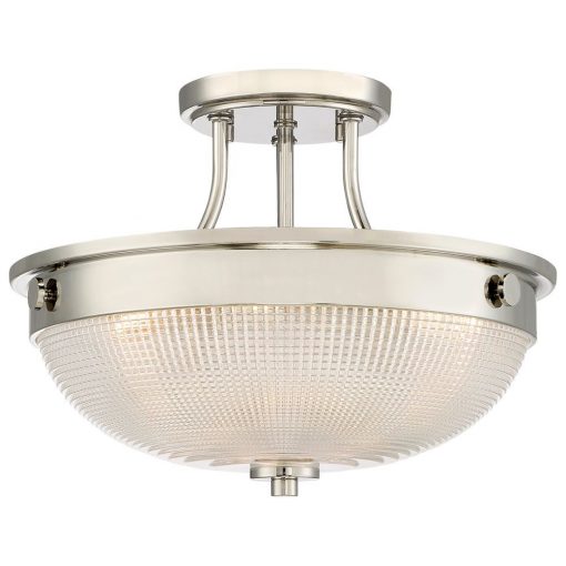 Ceiling lamp Chrome Mantle ELSTEAD-QZ-MANTLE-SF-IS