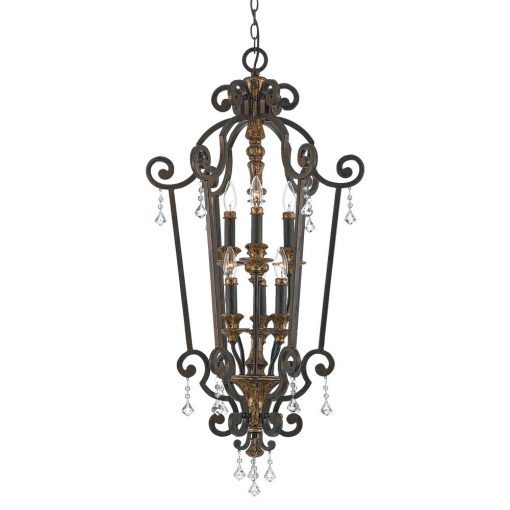 Chandelier Bronze ELSTEAD QZ-MARQUETTE6-B