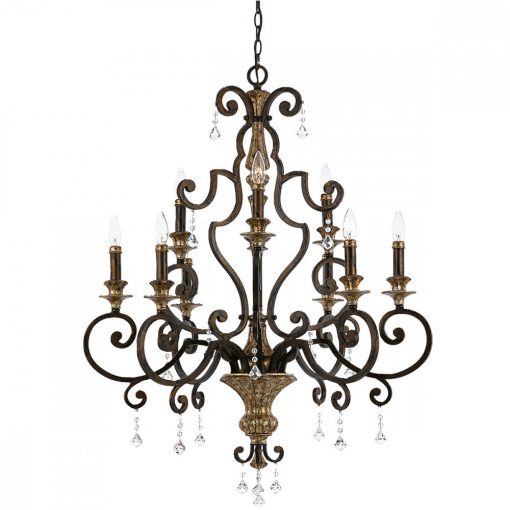 Chandelier Bronze ELSTEAD QZ-MARQUETTE9