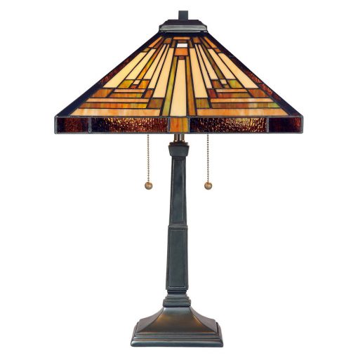 Tiffany Table Lamp Multicolor ELSTEAD QZ-STEPHEN-TL