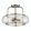 Ceiling lamp Chrome Trilogy ELSTEAD-QZ-TRILOGY-SFM-BN