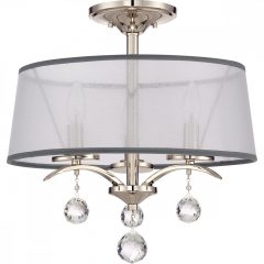 Ceiling Lamp Silver ELSTEAD QZ-WHITNEY-SF