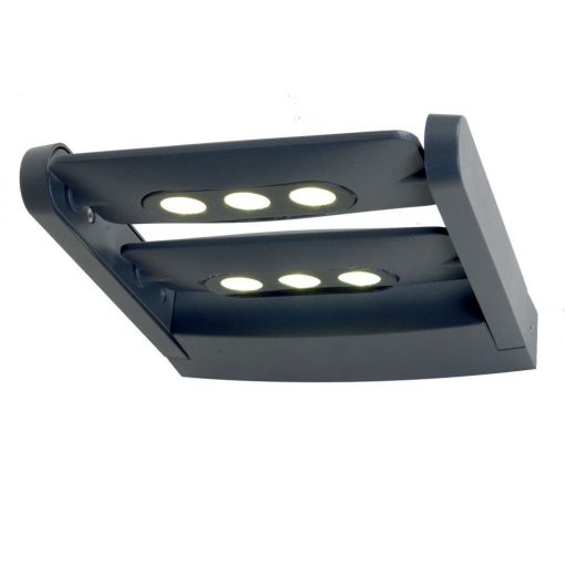 Outdoor wall lamp Gray Sigmuns ELSTEAD-SIGMUND-6W