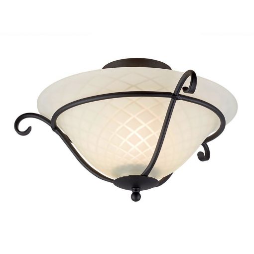 Ceiling lamp Black Torchiere ELSTEAD-TCH-F-BLACK