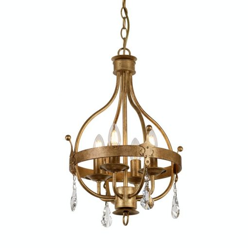 Chandelier Gold Windsor ELSTEAD-WINDSOR4-GOLD