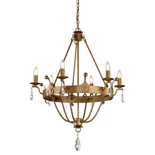 Chandelier Gold Windsor ELSTEAD-WINDSOR6-GOLD