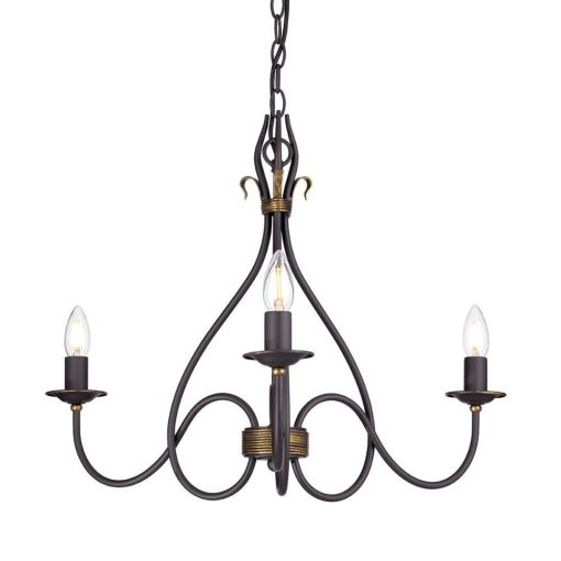 Chandelier Gold WINDERMERE ELSTEAD-WM3