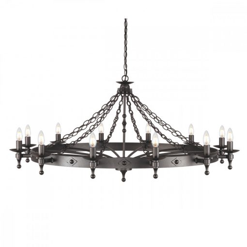 Chandelier Black ELSTEAD WR12-GRAPHITE