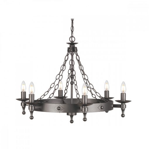 Chandelier Black ELSTEAD WR6-GRAPHITE