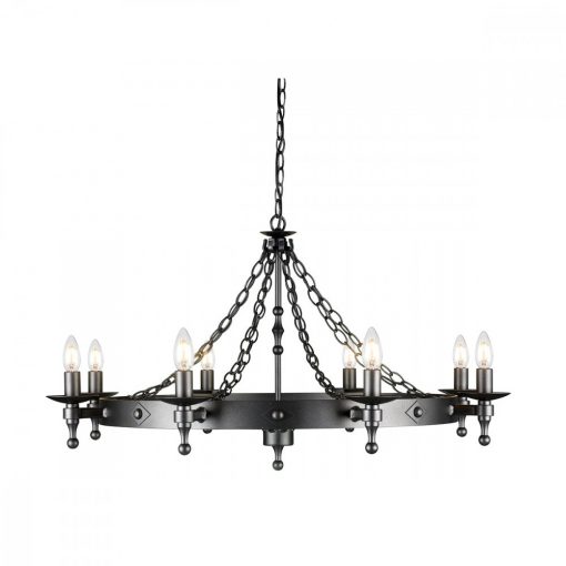 Chandelier Black ELSTEAD WR8-GRAPHITE