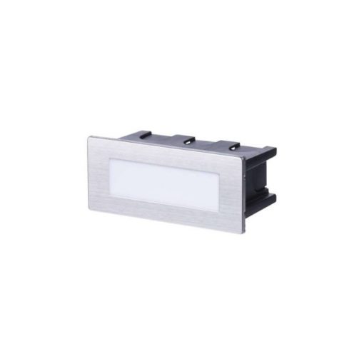 EMOS-ZC0110 Silver Color Outdoor Wall Lamp 1x1.5W LED 55Lm 4000K IP65