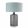 ENVY 4925 GARON green-smoke glass table lamp 1xE27 60W Ø400mm ↕540mm