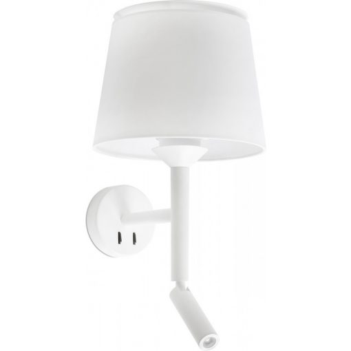 Wall Lamp White SAVOY FARO 20302-92