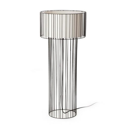 Floor lamp Black LINDA FARO 29312