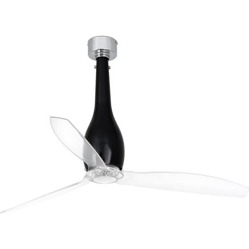 Fan Lamp Black ETERFAN FARO 32002