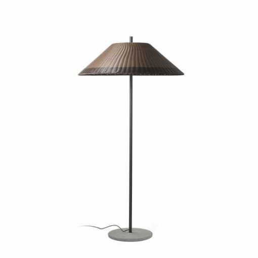 Outdoor Floor Lamp Brown SAIGON FARO 71569-08