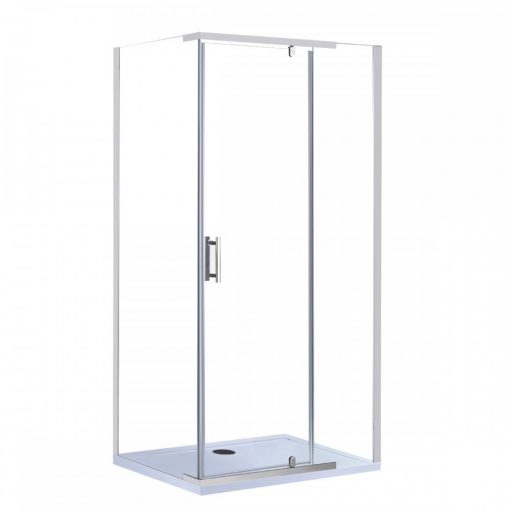 Galatro 90x90 cm square shower cubicle without shower tray