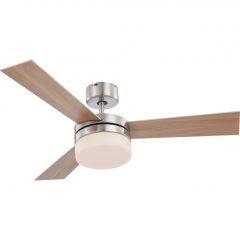 Fan Lamp Matt Nickel ALANA GLOBO-0333