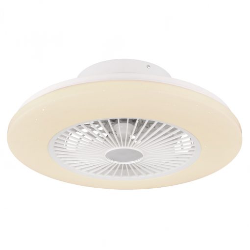 Fan Lamp White TRAVO GLOBO-03628