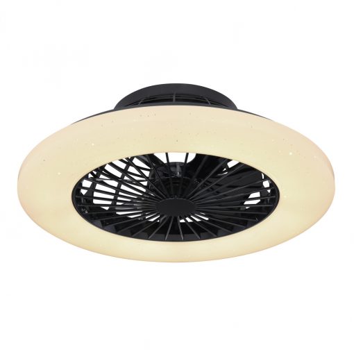 Fan Lamp Black TRAVO GLOBO-03628B