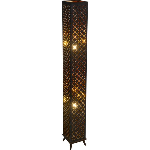 Floor lamp Black CLARKE GLOBO-15229S2