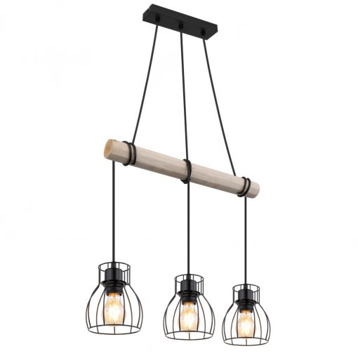 Pendant Black Matt MINA GLOBO-15326-3H