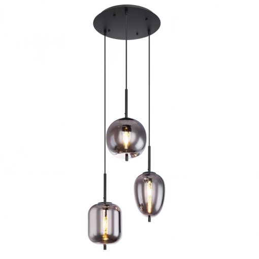 Pendant Black BLACKY GLOBO-15345-3