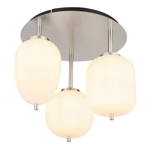 Ceiling Lamp Matt nickel BLACKY I GLOBO-15345-3DNO