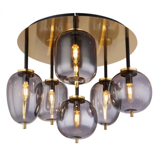 Ceiling Lamp Bronze BLACKY I GLOBO-15345-6DMM