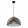 Pendant Black VITIANO GLOBO-15393