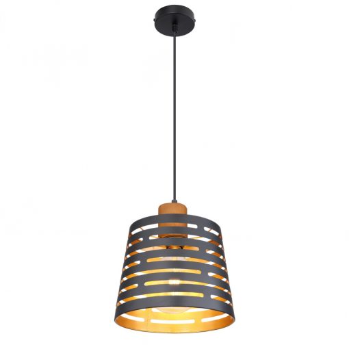 Pendant Black Matt ABLONA GLOBO-15451H