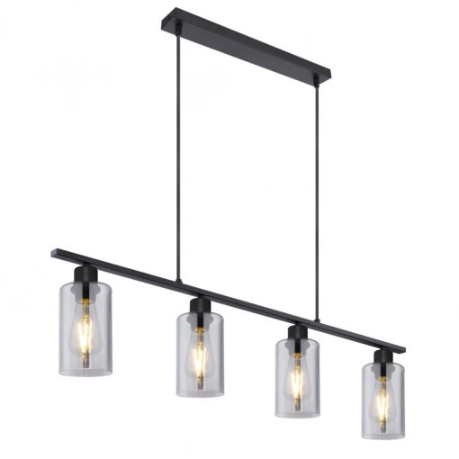 Pendant Black Matt HADERA GLOBO-15465-4H