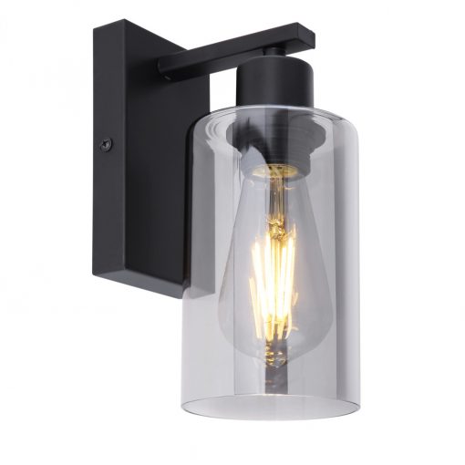 Wall Lamp Black Matt HADERA GLOBO-15465W