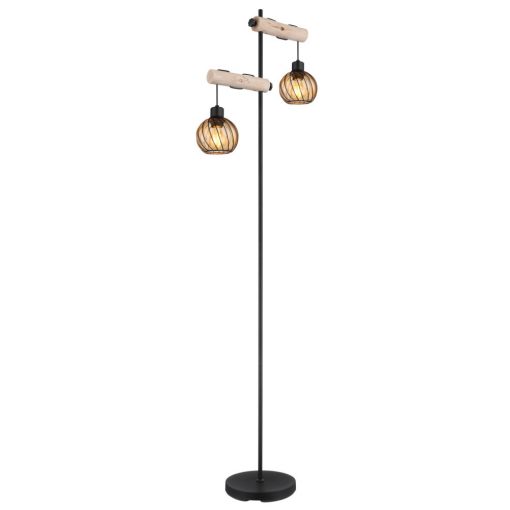 Floor lamp Matt black PAULO GLOBO-15534S