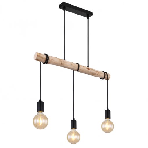 Pendant Black GREGOR GLOBO-15539-3H