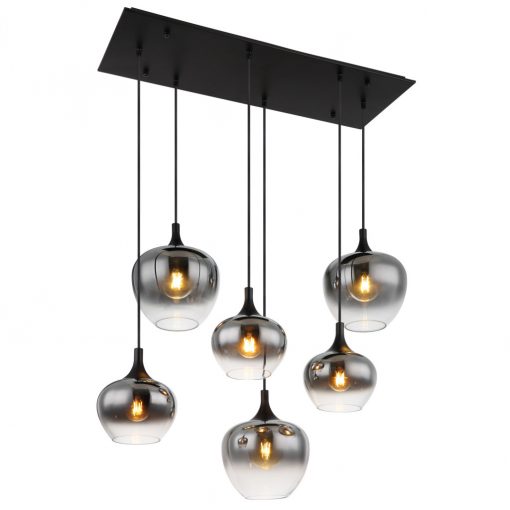 Pendant Matt black MAXY GLOBO-15548-6H