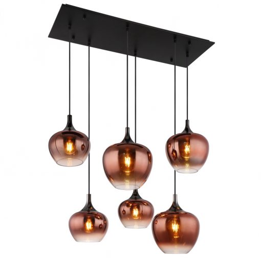 Pendant Black Matt MAXY GLOBO-15548-6HG