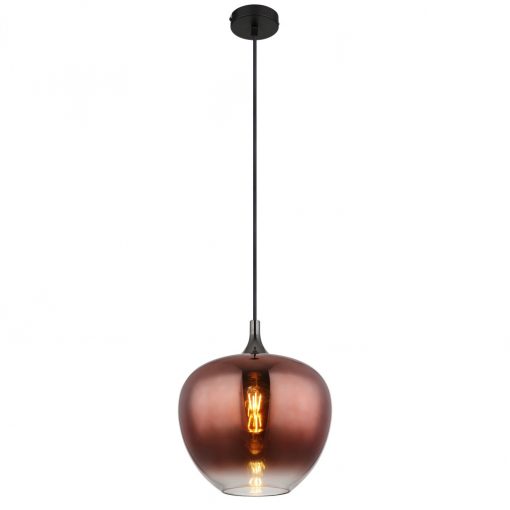 Pendant Black Matt MAXY GLOBO-15548H1G