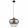 Pendant Black Matt MAXY GLOBO-15548H2