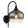 Wall Lamp Matt black MAXY GLOBO-15548W