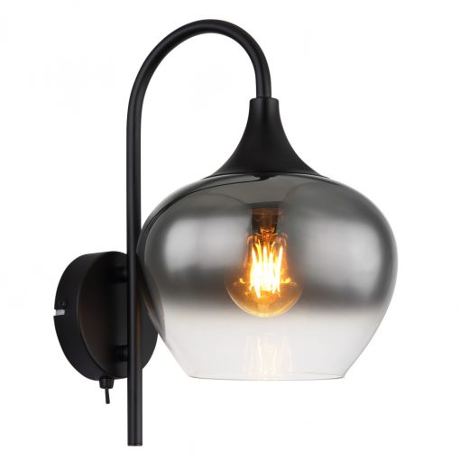 Wall Lamp Matt black MAXY GLOBO-15548W