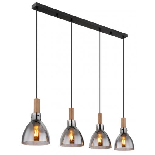 Pendant Matt black MATTEA GLOBO-15550-4H