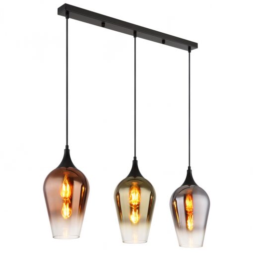 Pendant Black Matt LAVUS GLOBO-15552-3H