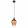 Pendant Black Matt LAVUS GLOBO-15552H1