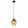 Pendant Black Matt LAVUS GLOBO-15552H2